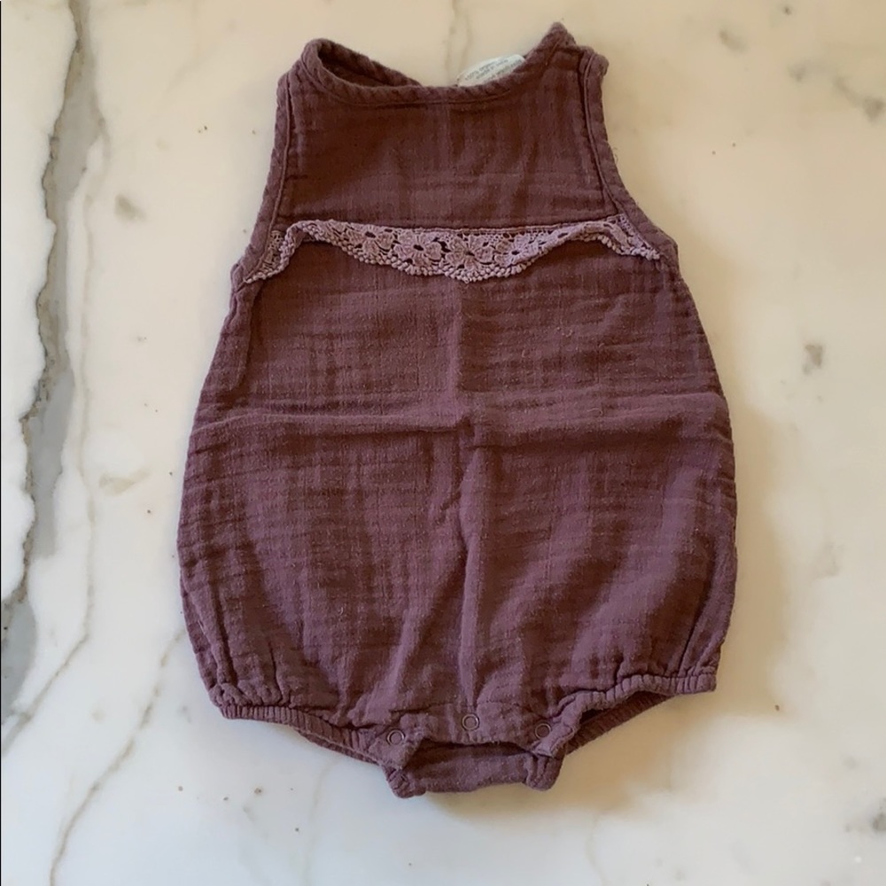 Precious organic cotton summer romper